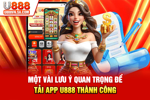 Một vài lưu ý quan trọng để tải app U888 thành công